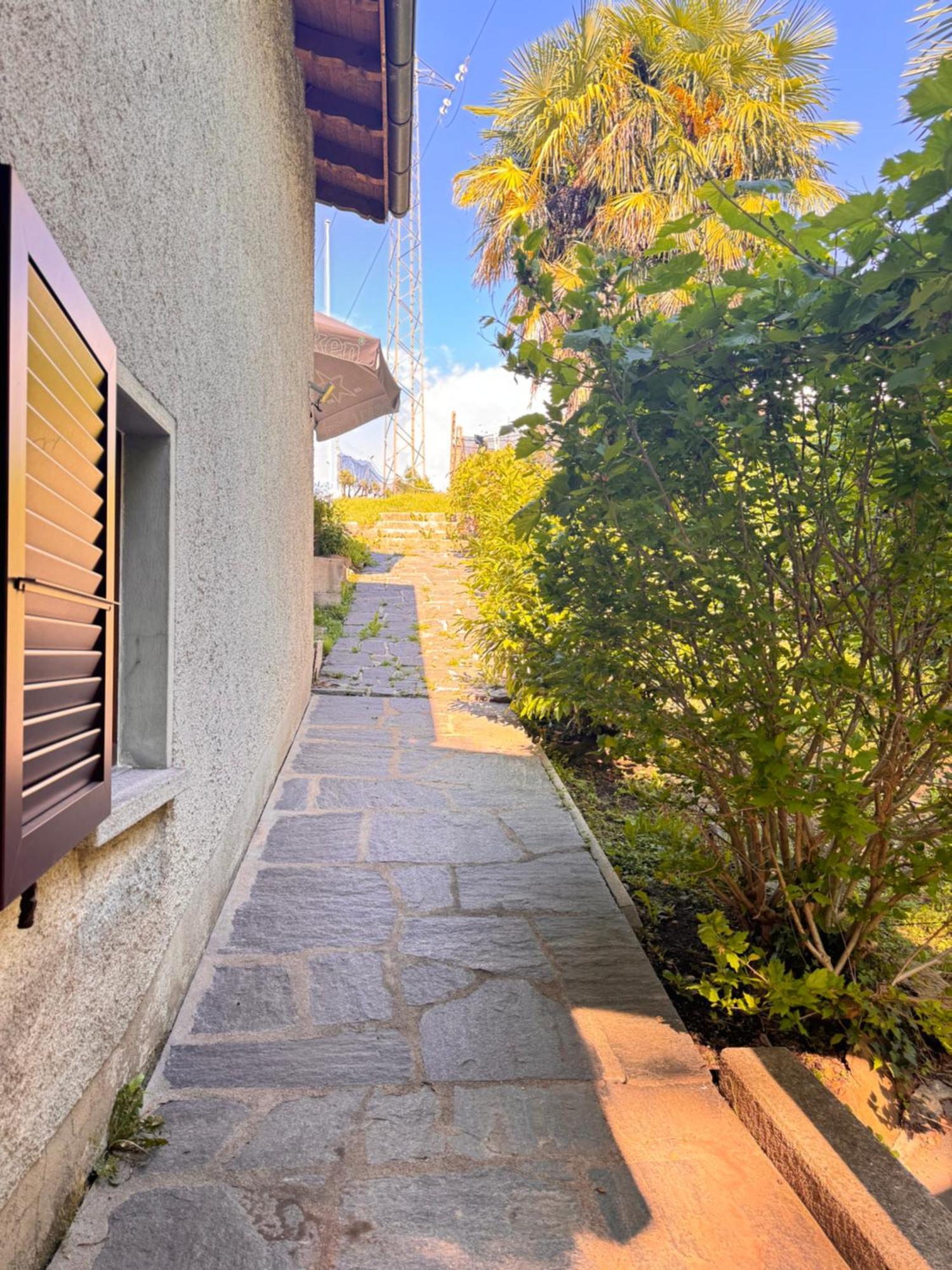 Viva Bacco Bed & Breakfast Gambarogno Bagian luar foto